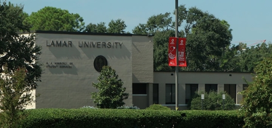 Wimberly Building at Lamar University near Houston
