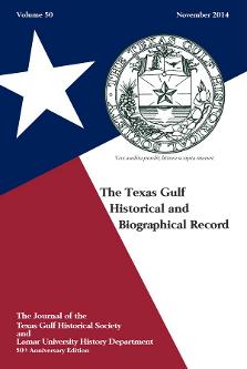  The Texas Gulf Historical and Biographical Record, Volume 50 .