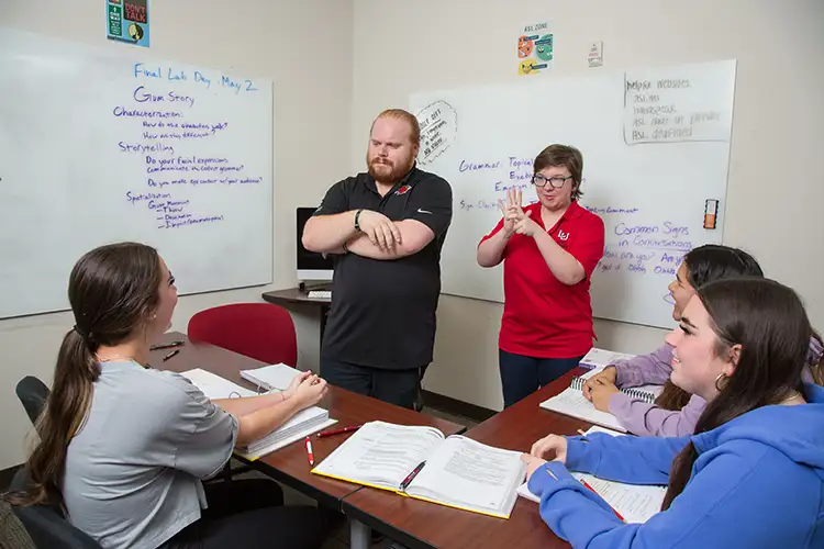 Bachelor of Arts in American Sign Language – Interpreting