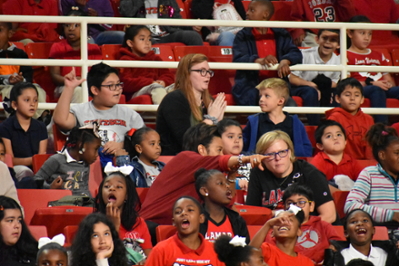2019 Men & Women's Basketball Tip-Off  5,000 BISD students, teachers, and administrators came out to cheer on the cardinals!