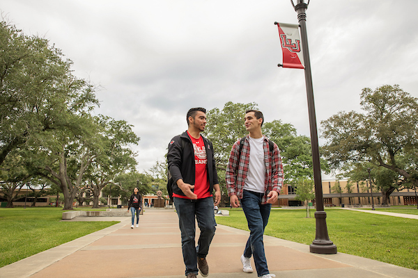 Students outside Science Tech - "Paying for College"