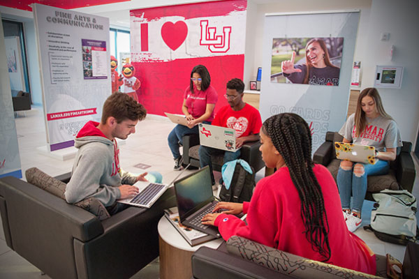 Welcome Center - "Apply to Lamar"