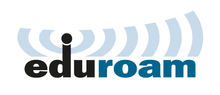eduroam logo with signal bars emitting above