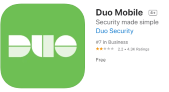 Duo Mobile App Apple