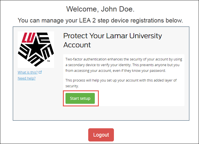 Install Duo Mobile App Lamar University