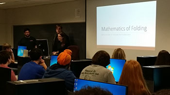 Class on math of folding