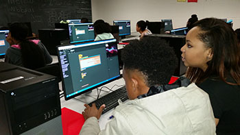 students programming