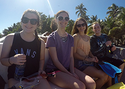 Students abroad in Belize
