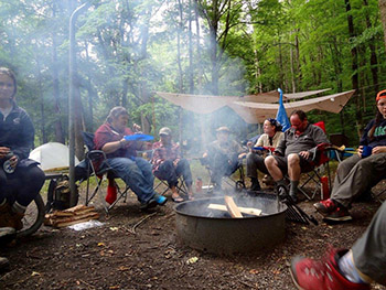 Smokey Mountain campfire