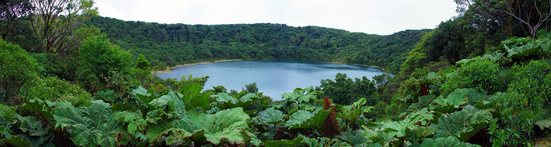 Volcano Botos Lake