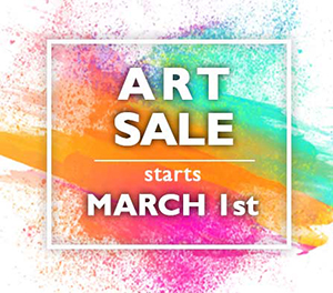 Art sale graphic