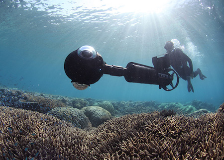 underwater filming