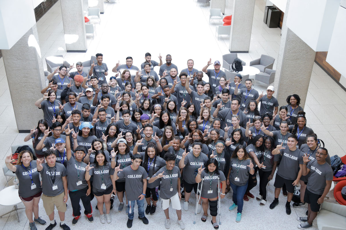 LU hosts Camp College to introduce prospects to college application