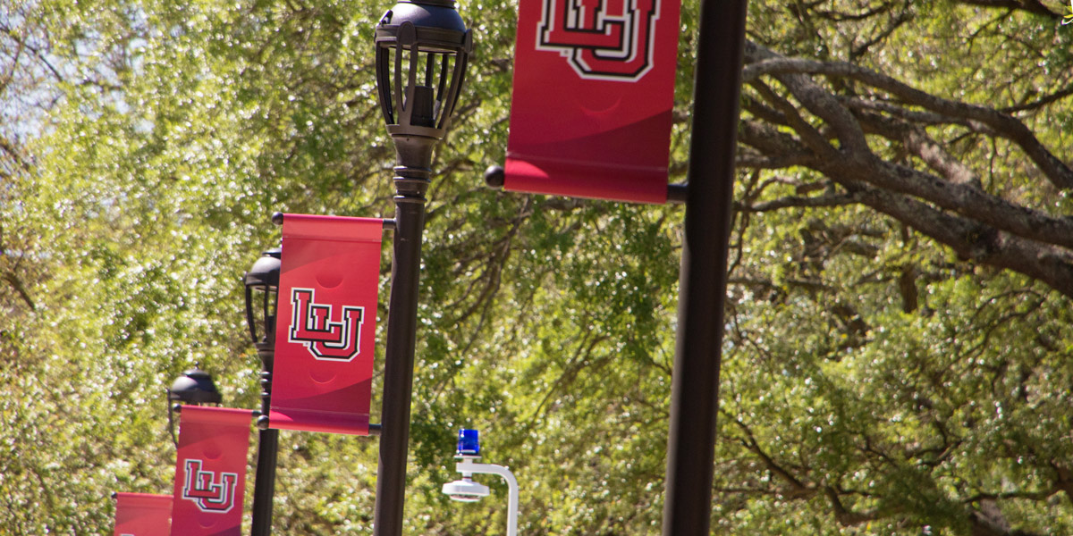 LU light pole banners