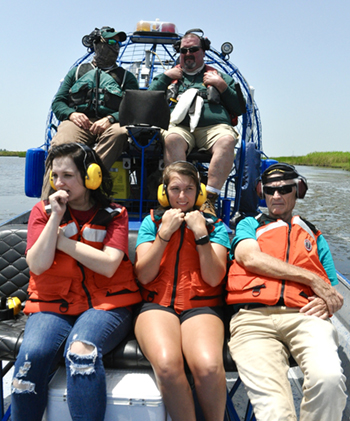 Airboat ride