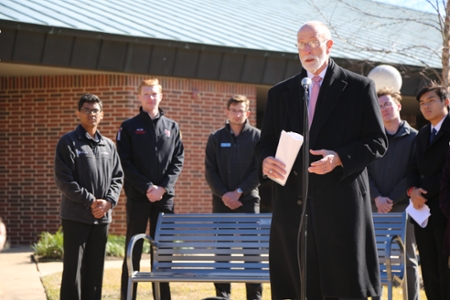 Evans Bench Dedication