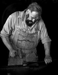 Blacksmith Instructor Rob Flurry