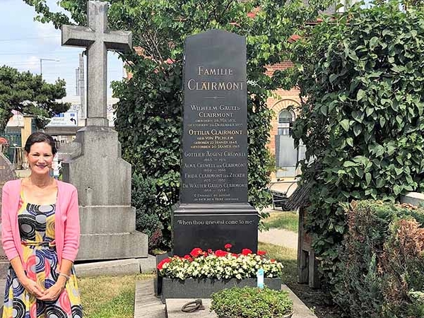 Sharon Joffe at Clairmont Tomb