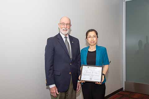 Sujing Wang Merit Award Winner