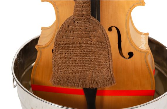 Robert Rauschenberg Tibetan Garden Song detailed view