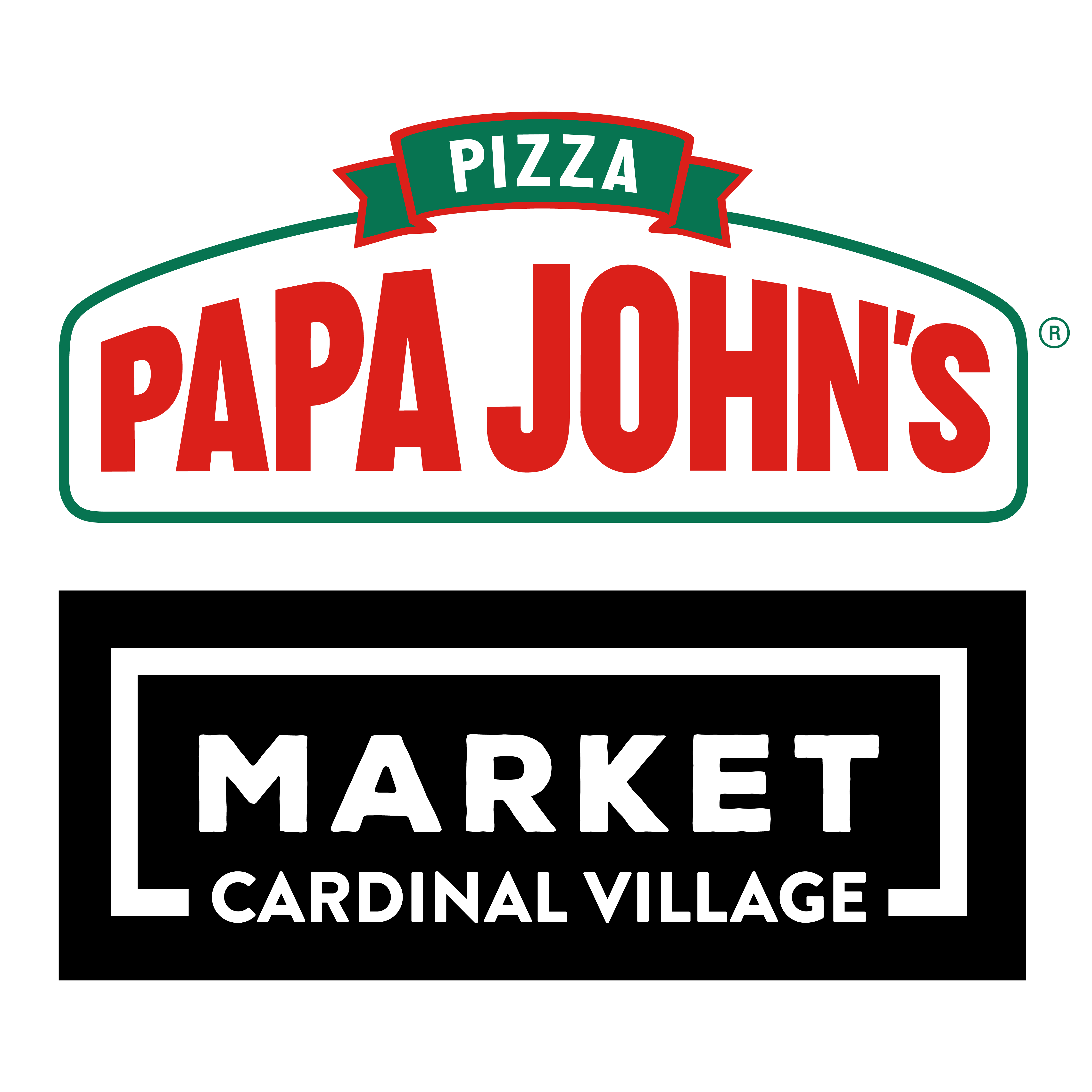 Market - Cardinal Village Papa John's Logo