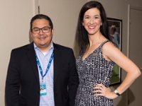 Marco Villasana and Lori Rachal attend Secret to Leading Across Generations Lunch and Learn