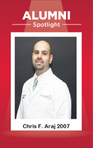 Alumni Spotlight - Chris F. Araj 2007