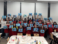 This is a photo from the Lamar University Ambassadors Team Building Training November 2025