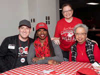 John Rollins, Sharita Gardner, Evie Clifton, Hetty Brown