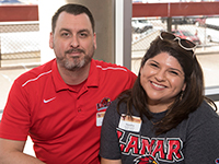Photo of attendees at the LU Alumni Pre-Game Party at Homecoming