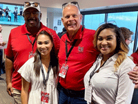 LU Alumni Board at President Suite Reception 8-31-23