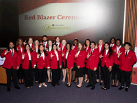 Ambassadors Red Blazer Ceremony
