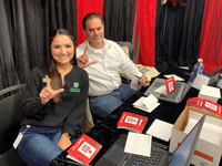 Charlee Chelette and Chris Ingram