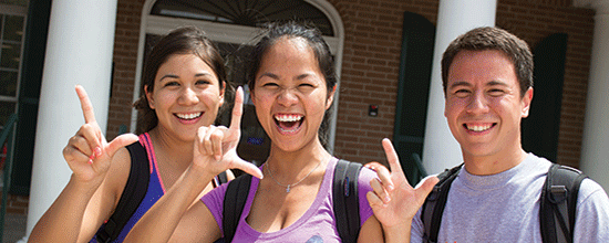 Lamar University Students Smiling