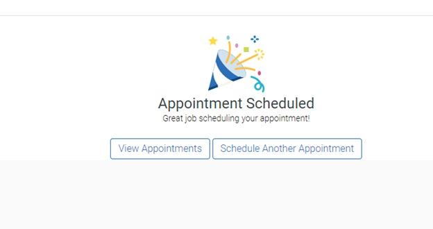 Advising Appointment Confirmation