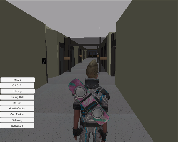 Carl Parker Building Inside View