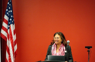 Demystifying Research Methods Picture of one speaker