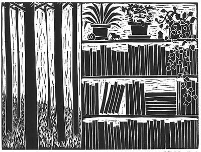 Literary press litho