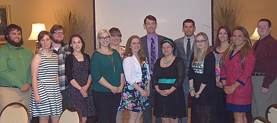 Phi Alpha Theta inductees