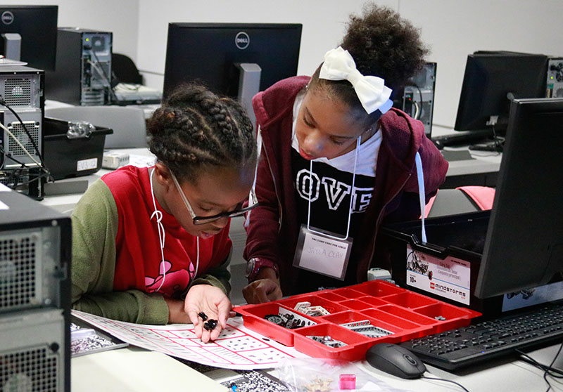 Tech Girls Attend Lamar Summer Camp