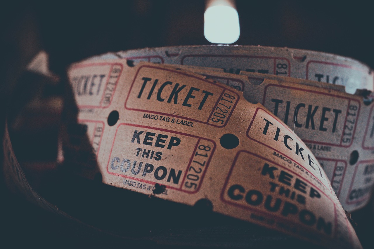 roll of movie tickets