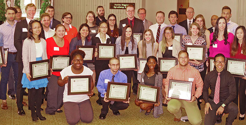 2016-2017 Undergraduate Research Grant Recipients