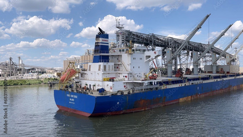 Galveston Texas Oil tanker 