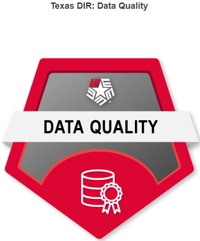 Lamar University Data Quality Badge