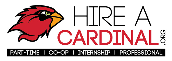 hire a cardinal logo