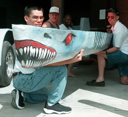 2000 concrete canoe participants