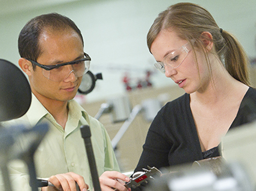 student and professor