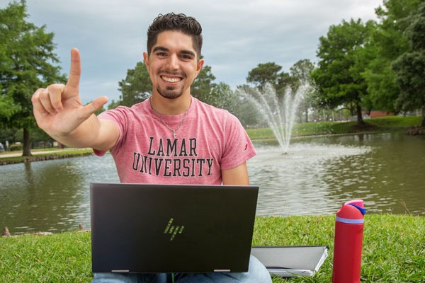 student-l-water-background