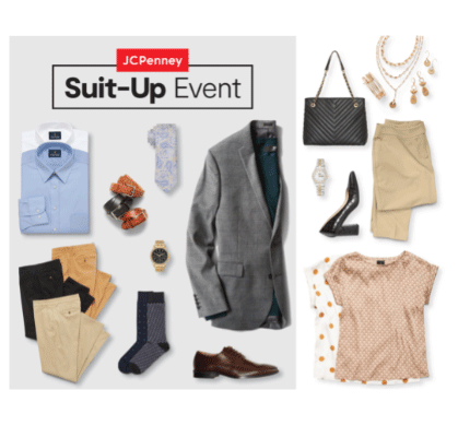JC Penney Suit-Up Event