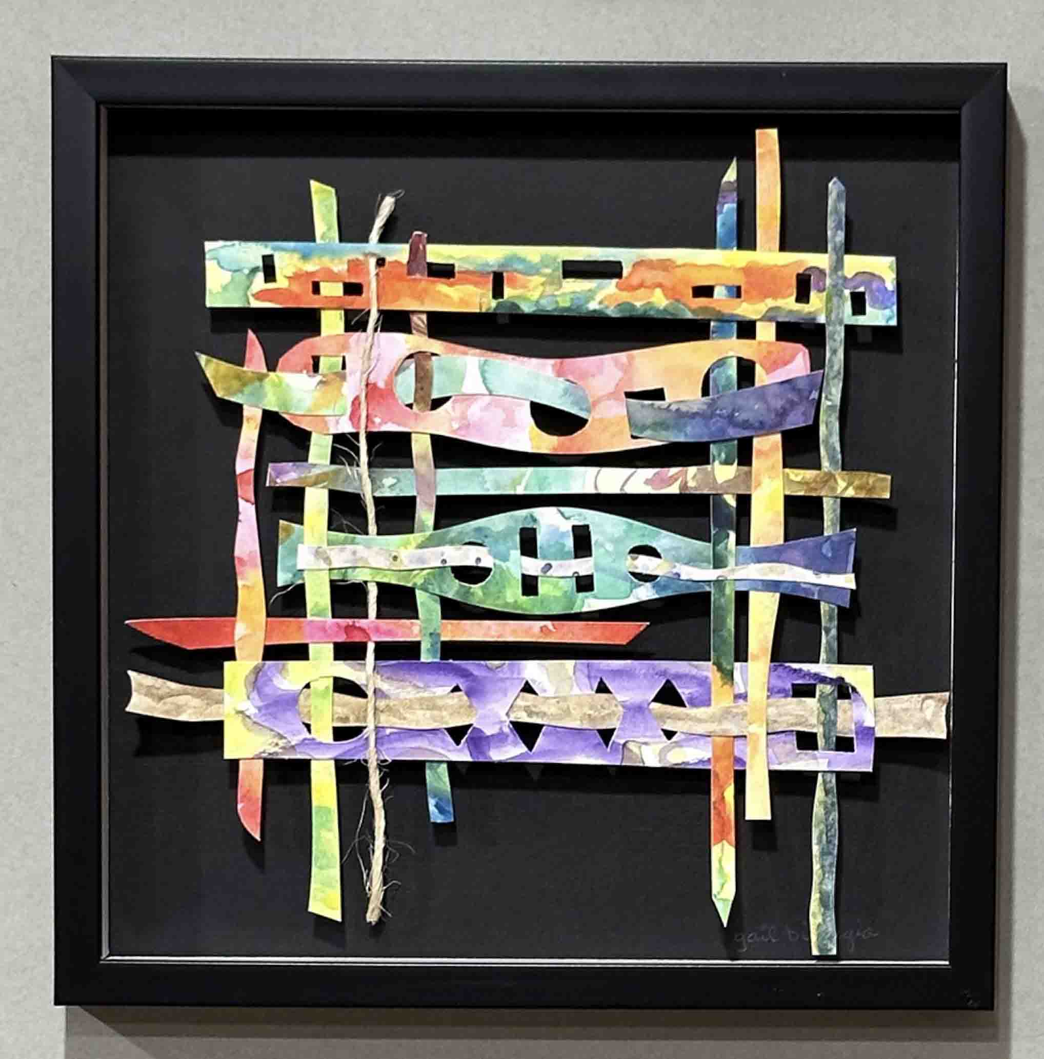 Gail Binagia - Woven Watercolor No. 8